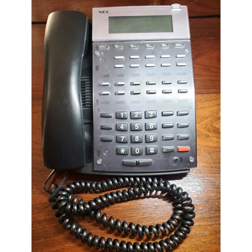 NEC 22B HF/Disp Aspire Phone BK 0890043 IP1NA-12TXH TEL